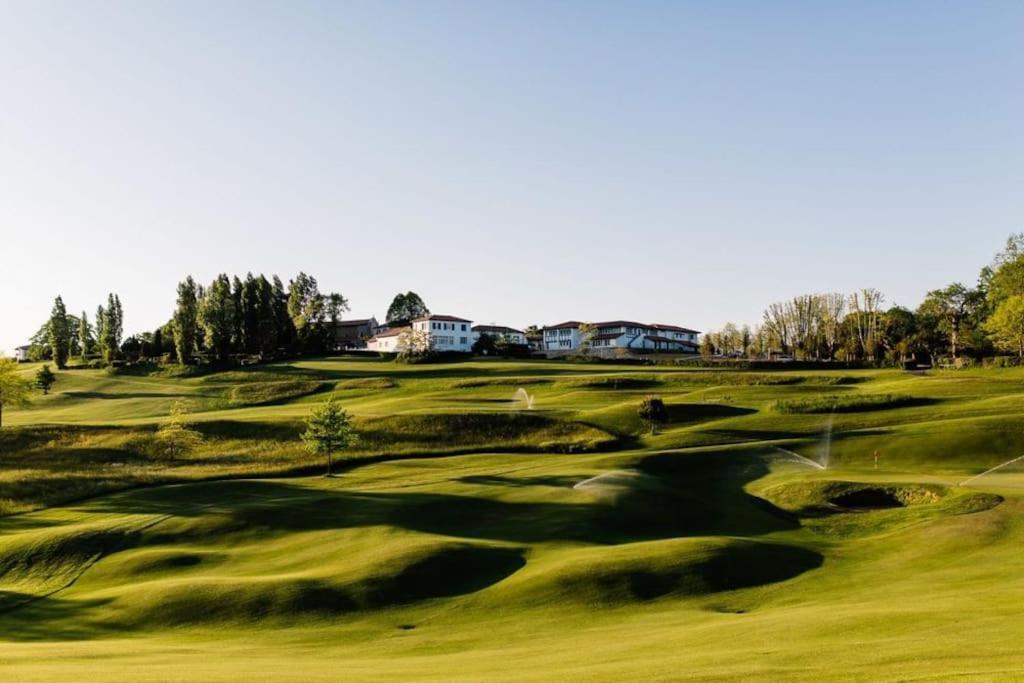 T1 Bis Avec Piscine Vue Golf Et Montagnes Arcangues